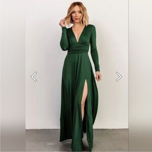 Baltic Born Deep Green Maxi Dress